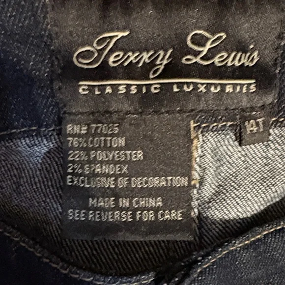 Terry Lewis Women’s Dark Blue Bootcut Jeans - Unbranded - Picture 6 of 8